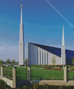 Boise Temple 5D Diamond Painting