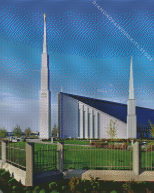 Boise Temple 5D Diamond Painting