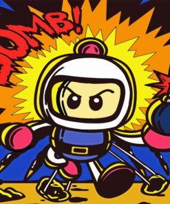 Bomberman Video Game 5D Diamond Painting