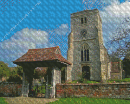 Bradenham Church 5D Diamond Painting