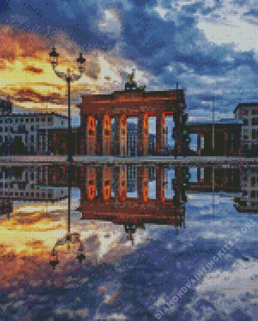 Brandenburger Gate 5D Diamond Painting