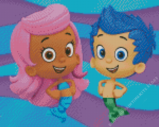 Bubble Guppies 5D Diamond Painting