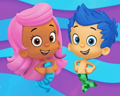 Bubble Guppies 5D Diamond Painting