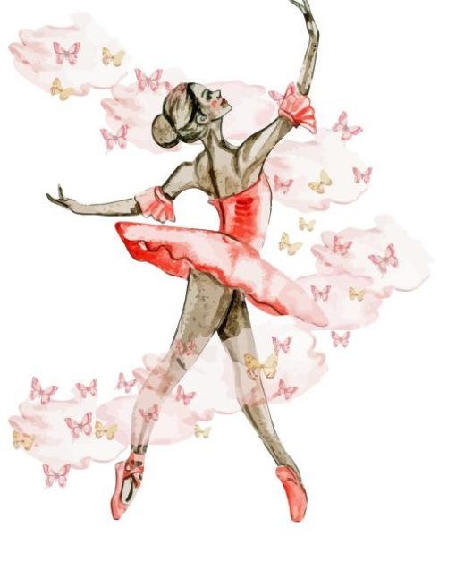 Butterfly Ballerina 5D Diamond Painting