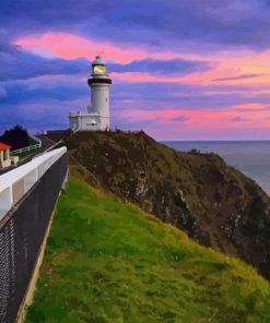 Byron Bay Lighthouse 5D Diamond Painting