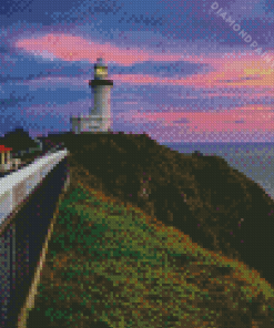 Byron Bay Lighthouse 5D Diamond Painting