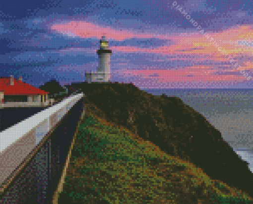 Byron Bay Lighthouse 5D Diamond Painting