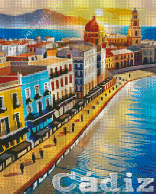 Cadiz Spain 5D Diamond Painting