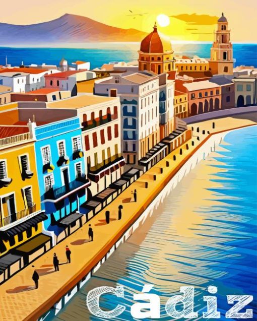 Cadiz Spain 5D Diamond Painting