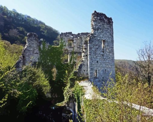 Castle Of Samobor 5D Diamond Painting