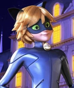 Cat Noir Adrien Agreste Miraculous 5D Diamond Painting