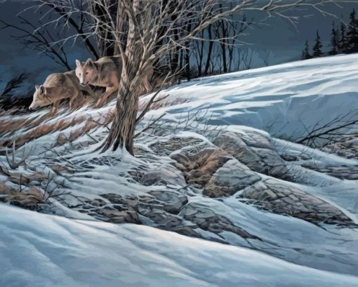 Catching The Scent Terry Redlin 5D Diamond Painting