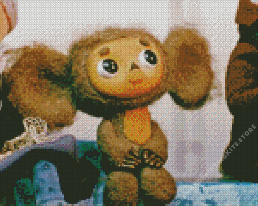 Cheburashka 5D Diamond Painting