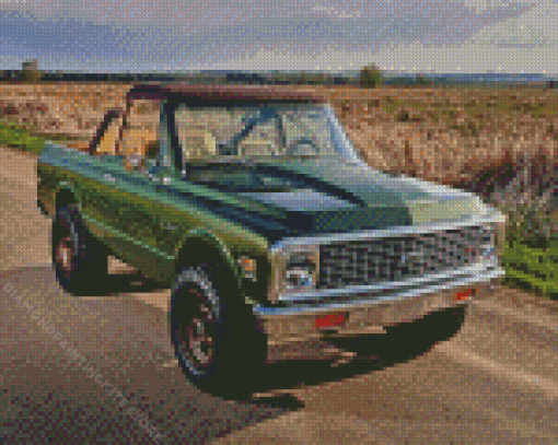 Chevy K5 Blazer 5D Diamond Painting