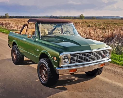 Chevy K5 Blazer 5D Diamond Painting