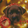 Christmas Puppy 5D Diamond Painting