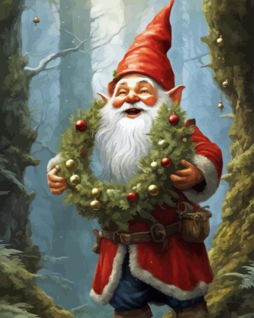 Christmas Dwarf 5D Diamond Painting