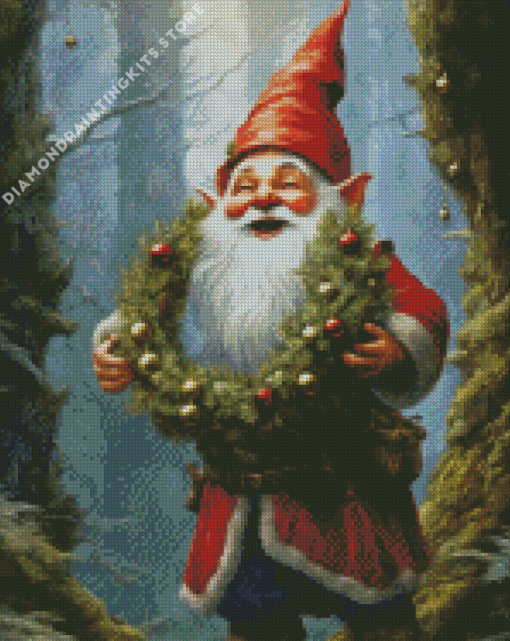 Christmas Dwarf 5D Diamond Painting