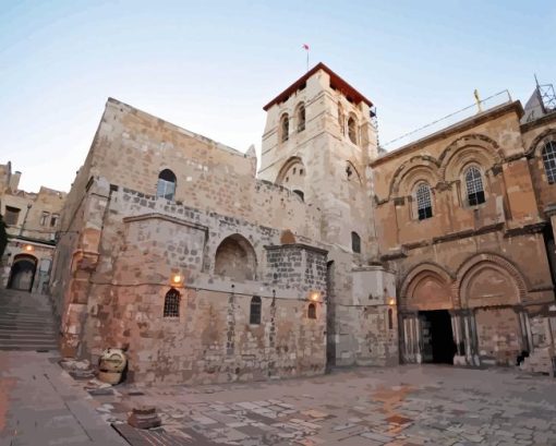 Church of the Holy Sepulchre 5D Diamond Painting