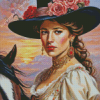 Classic Cowgirl 5D Diamond Painting