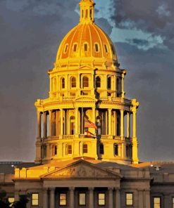 Colorado State Capitol 5D Diamond Painting