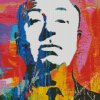 Colorful Alfred Hitchcock 5D Diamond Painting