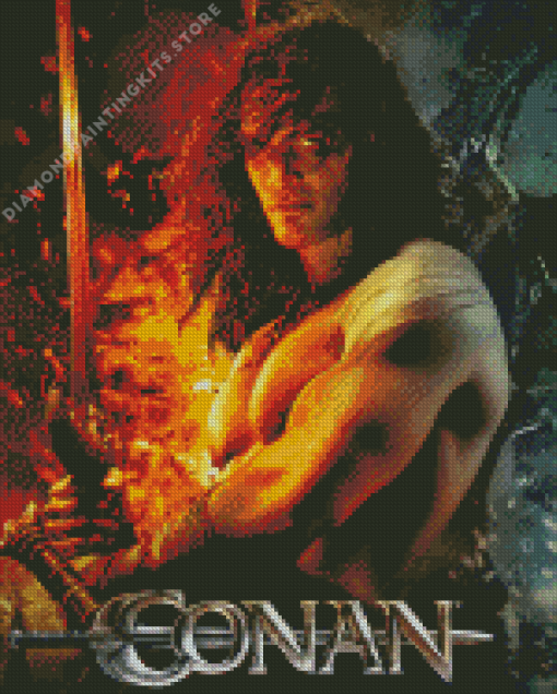 Conan Barbarian 5D Diamond Painting