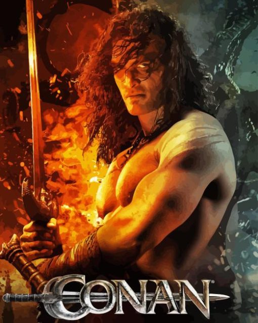 Conan Barbarian 5D Diamond Painting