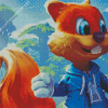 Conkers Bad Fur Day 5D Diamond Painting