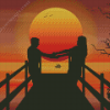 Couple Fall 5D Diamond Painting