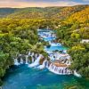 Croatia Waterfall 5D Diamond Painting