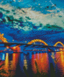 Da Nang Dragon Bridge 5D Diamond Painting