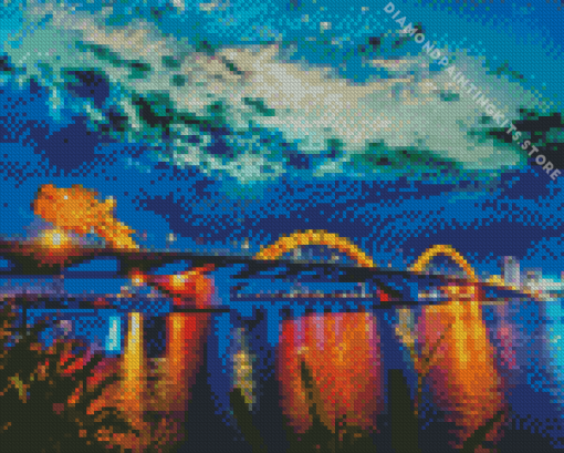 Da Nang Dragon Bridge 5D Diamond Painting