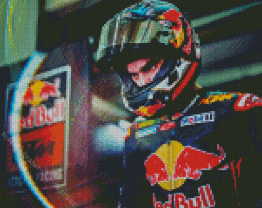 Dani Pedrosa 5D Diamond Painting