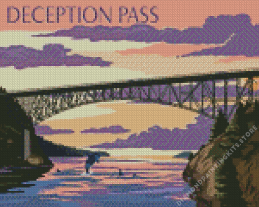 Deception Pass Poster 5D Diamond Painting