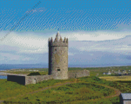 Doonagore Castle 5D Diamond Painting