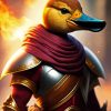 Duck Warrior 5D Diamond Painting