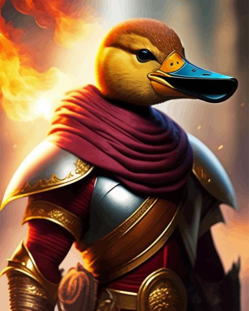 Duck Warrior 5D Diamond Painting