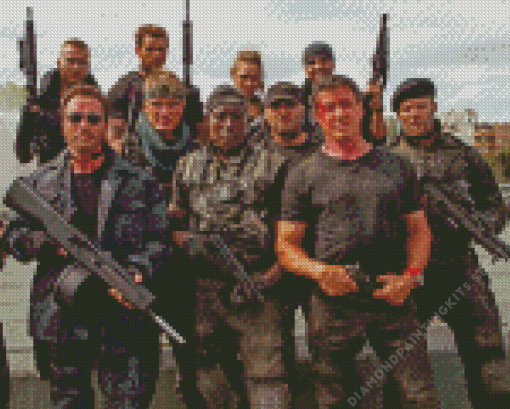 Expendable Movie 5D Diamond Painting