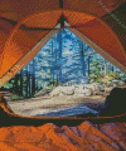 Fall Camping 5D Diamond Painting