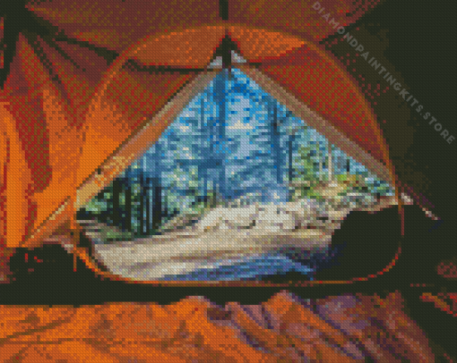 Fall Camping 5D Diamond Painting