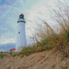 Fort Gratiot Lighthouse 5D Diamond Painting