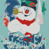 Frosty Snowman 5D Diamond Painting