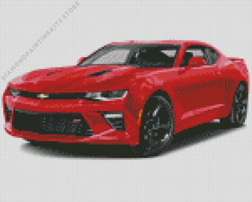 Gen 6 Camaro 5D Diamond Painting