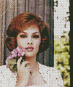 Gina Lollobrigida 5D Diamond Painting