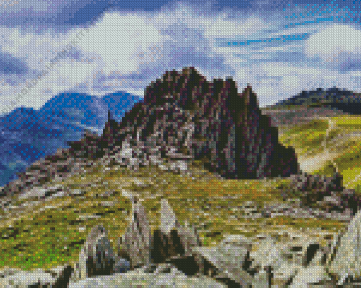 Glyder Fawr Snowdon 5D Diamond Painting