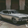 Grey Chevelle Super Sport 5D Diamond Painting