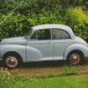 Grey Morris Minor 5D Diamond Painting