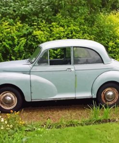 Grey Morris Minor 5D Diamond Painting