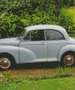 Grey Morris Minor 5D Diamond Painting